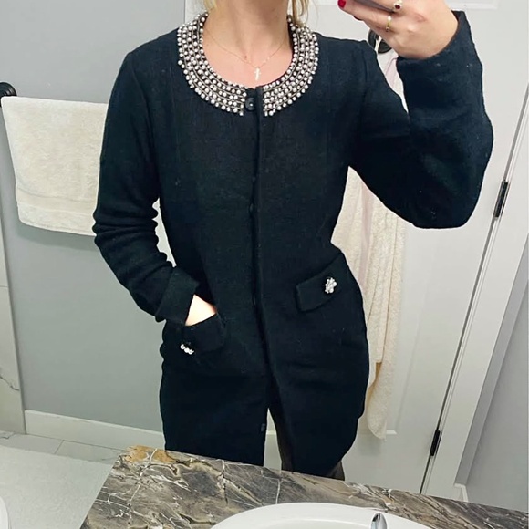 Antoni & Alison 100% wool pearl coat - Picture 2 of 6